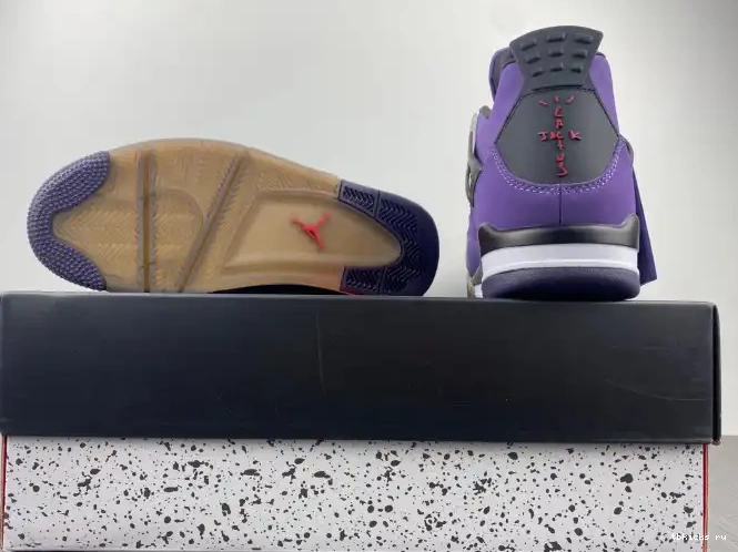 Reps TB Jordan Purple Retro 766296 Scott Family) LN4 and Travis 4 (Friends 0413
